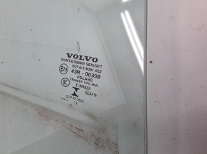 VOLVO XC60 (2017–2026) Aizmugurējo sānu durvju stikls 31424759 - 3
