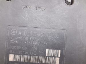 Mercedes Benz C-Class 203 (2000–2007) ABS Steuergerät A0345457032 - 2