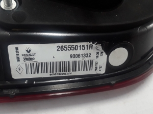 RENAULT Kadjar (2015–2026) Tagatuli tagaluugil 265550151R - 2