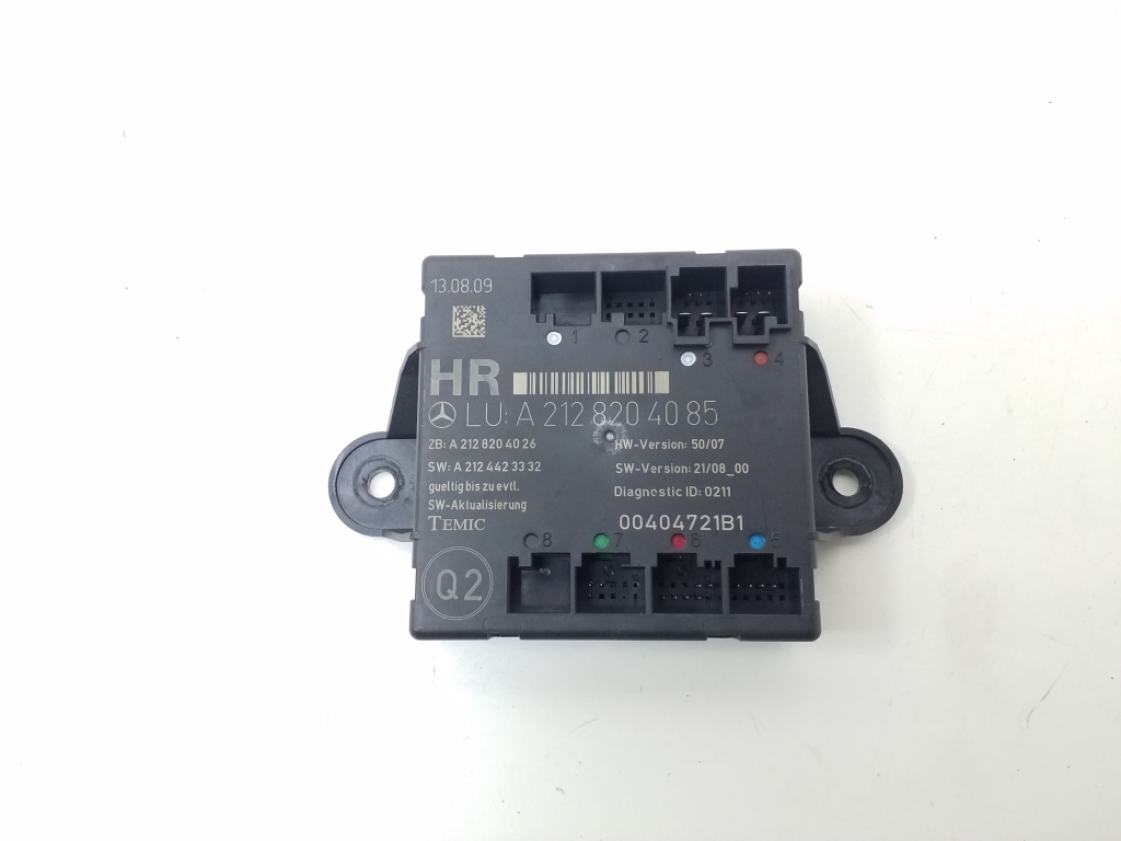 MERCEDES-BENZ GLK-Class X204 (2008-2015) Rear Right Door Control Unit A2128204085 20380051