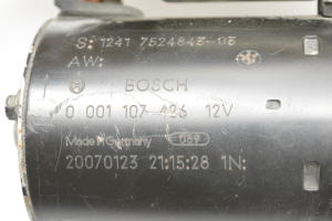 BMW 1 SERIES E87 (2003–2012) Starter 7524843 - 3