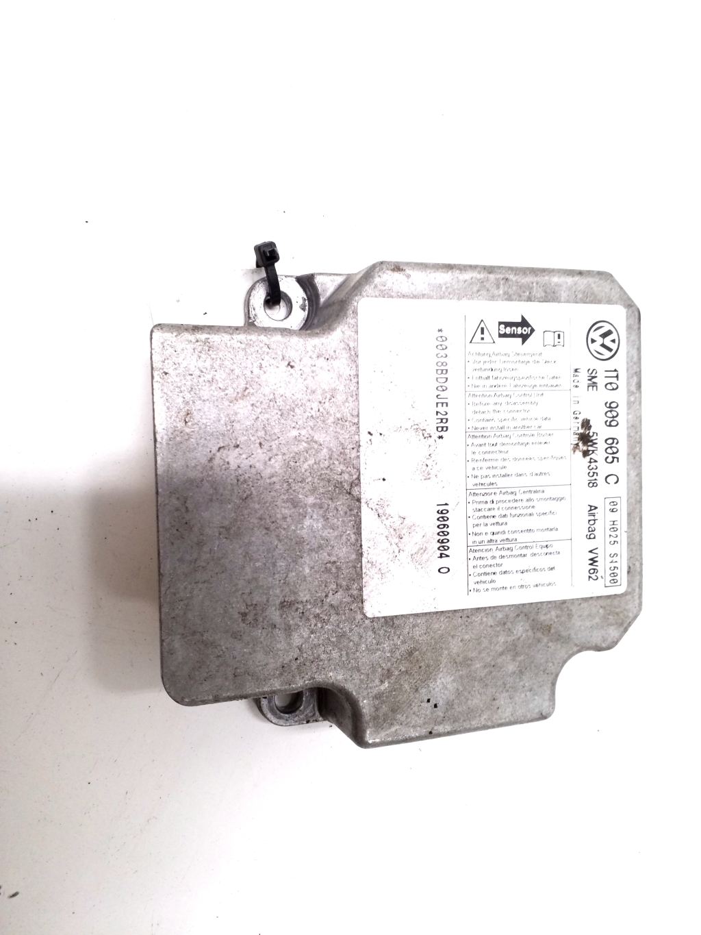 Used Volkswagen Touran Airbag module 1T0 909 605 C