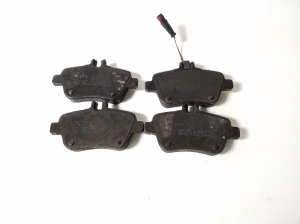 Mercedes Benz SLK-Class 172 (2011–2026) Tagumised piduriklotsid A0064202320 - 2
