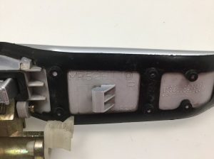 Mitsubishi Evolution VIII (2003–2005) Rear door exterior handle and its parts MR526110 - 2