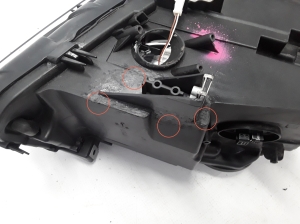 BMW 5 SERIES F10 (2010–2017) Scheinwerfer vorne 7203251 - 2