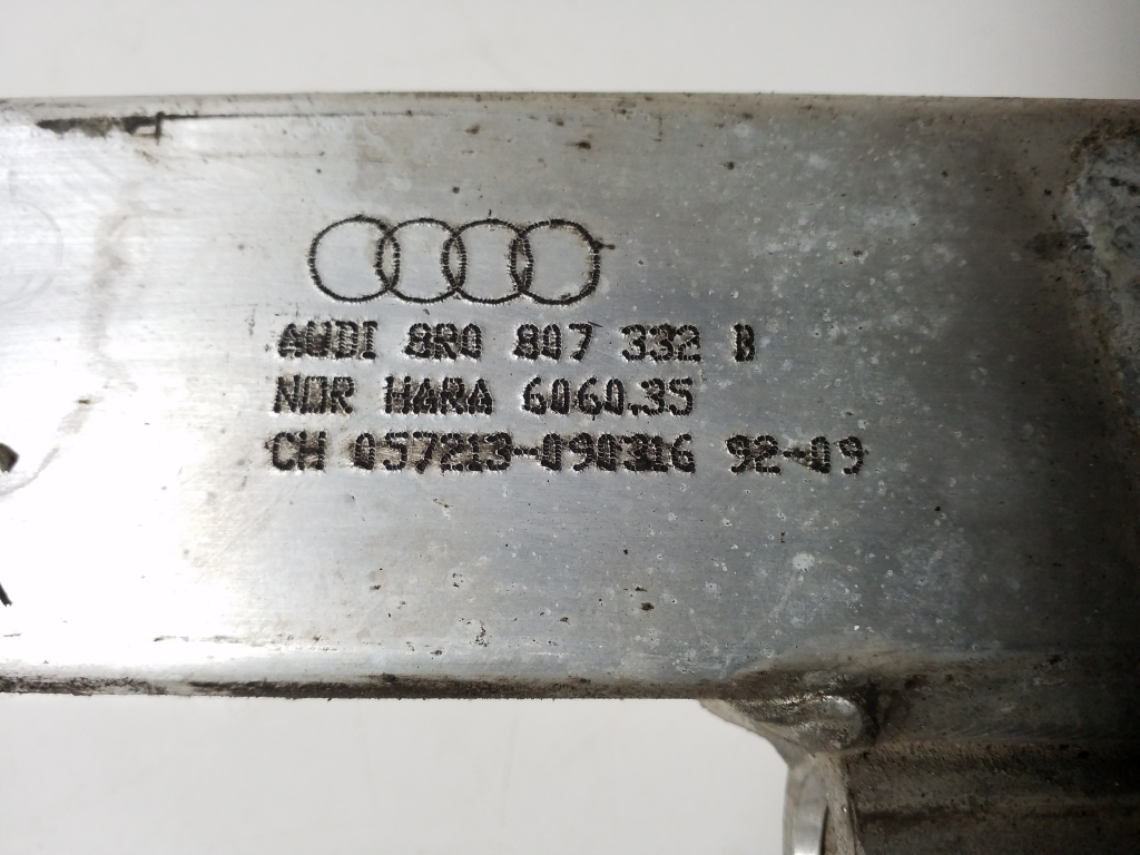 AUDI Q5 8R (2008-2017) Kofangerforstærkning forlængelse højre side 8R0807332B 21598640