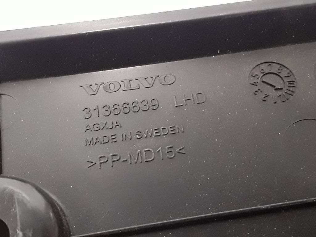VOLVO V90 2 generation (2016-2024) Panel trim shield 31366639 22381872
