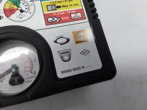 RENAULT Megane III (2008–2016) Luftfederung Kompressor 995656935R - 2