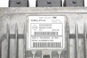 RENAULT Modus (2004–2012) Engine control unit 8200399038 - 2