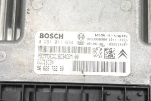 Peugeot 307 I (2000–2009) Motorsteuergerät 9662872280 - 3