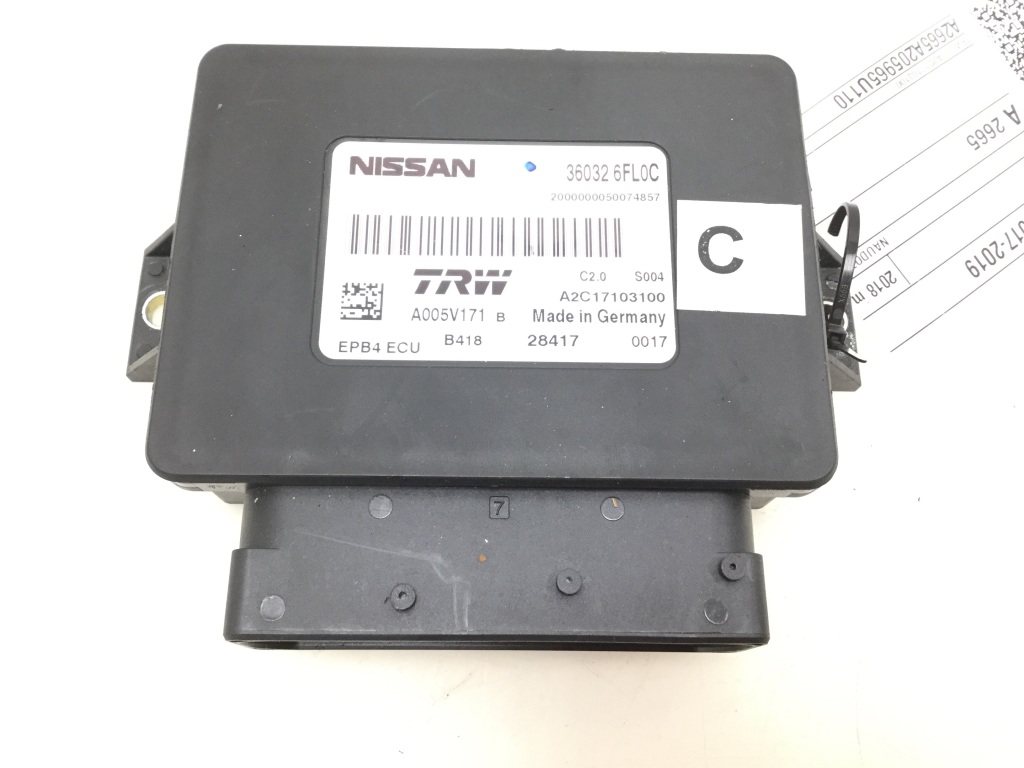 NISSAN Qashqai 2 generation (2013-2023) Other Control Units 360326FL0C 25111307