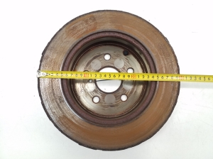  Rear brake disc 