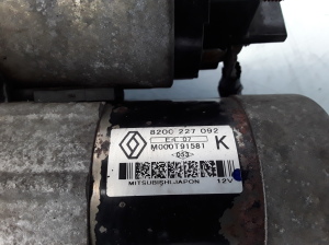 RENAULT Megane II (2002–2009) Starter 8200227092 - 4