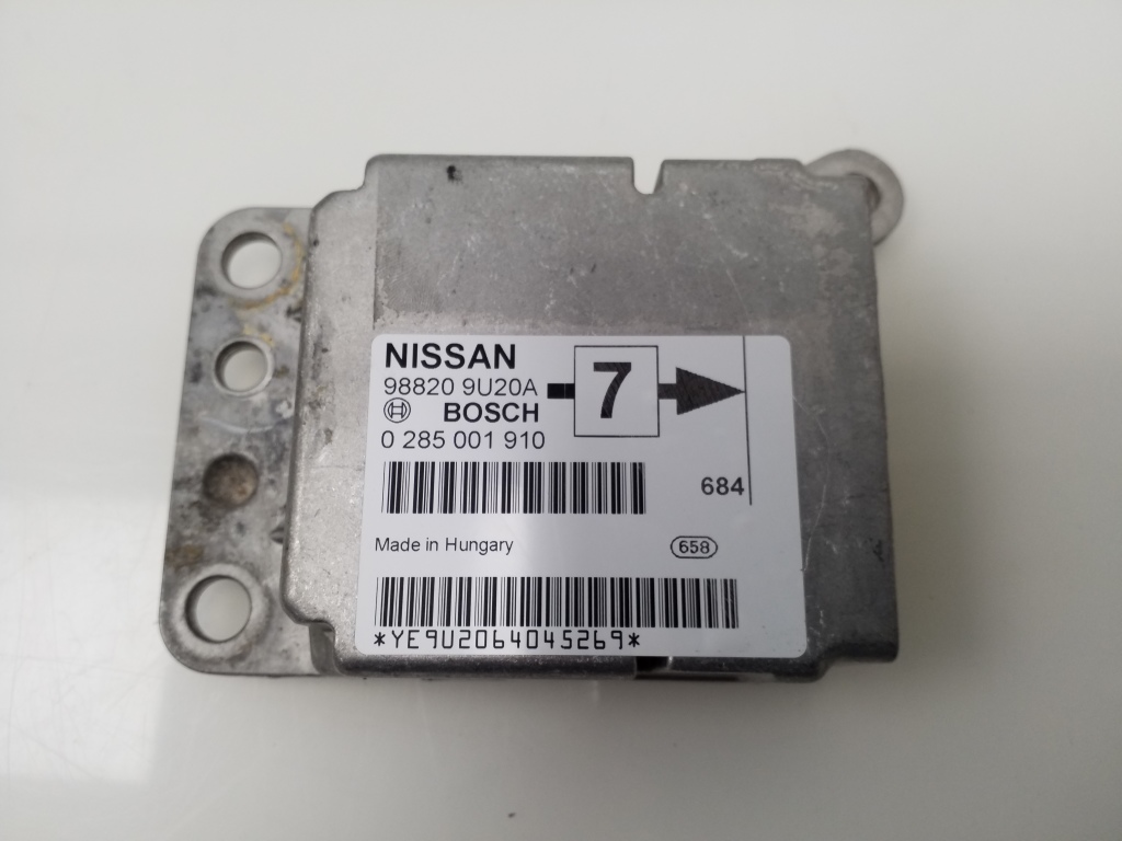 Used NISSAN Note Airbag module 988209U20A