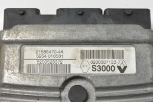 RENAULT Megane II (2002–2009) Motorsteuergerät 8200387138 - 2