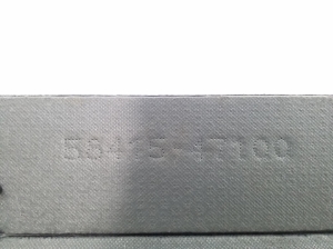 TOYOTA Prius W50 (2015–2020) Trunk carpet 5841547100 - 2
