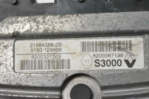 RENAULT Megane II (2002–2009) Engine control unit 8200387138 - 2