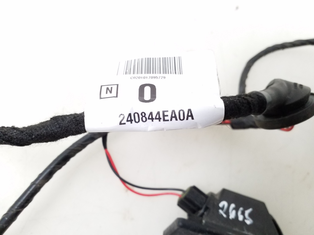 NISSAN Qashqai 2 generation (2013-2023) Освещение номерного знака 240844EA0A 25111614