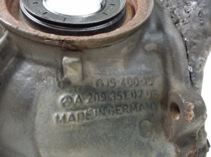 Mercedes Benz C-Class 204 (2007–2014) Tagasilla reduktor A2043510408 - 2
