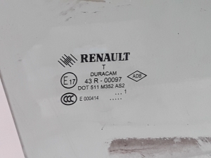 RENAULT Fluence (2009–2017) Esiukse klaas 803000014R - 2