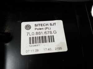 AUDI Q7 (2006–2015) Front seat frame 7L0881678G - 3