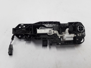 RENAULT Fluence (2009–2017) Front door external opening handle and its details - 2