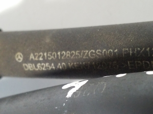 Mercedes Benz CL-Class C216 (2006–2014) Voolik A2215011725 - 3