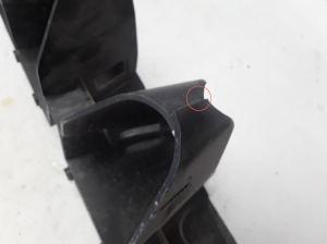 RENAULT Fluence (2009–2017) Rear bumper bracket on the rear panel 850420026R - 4