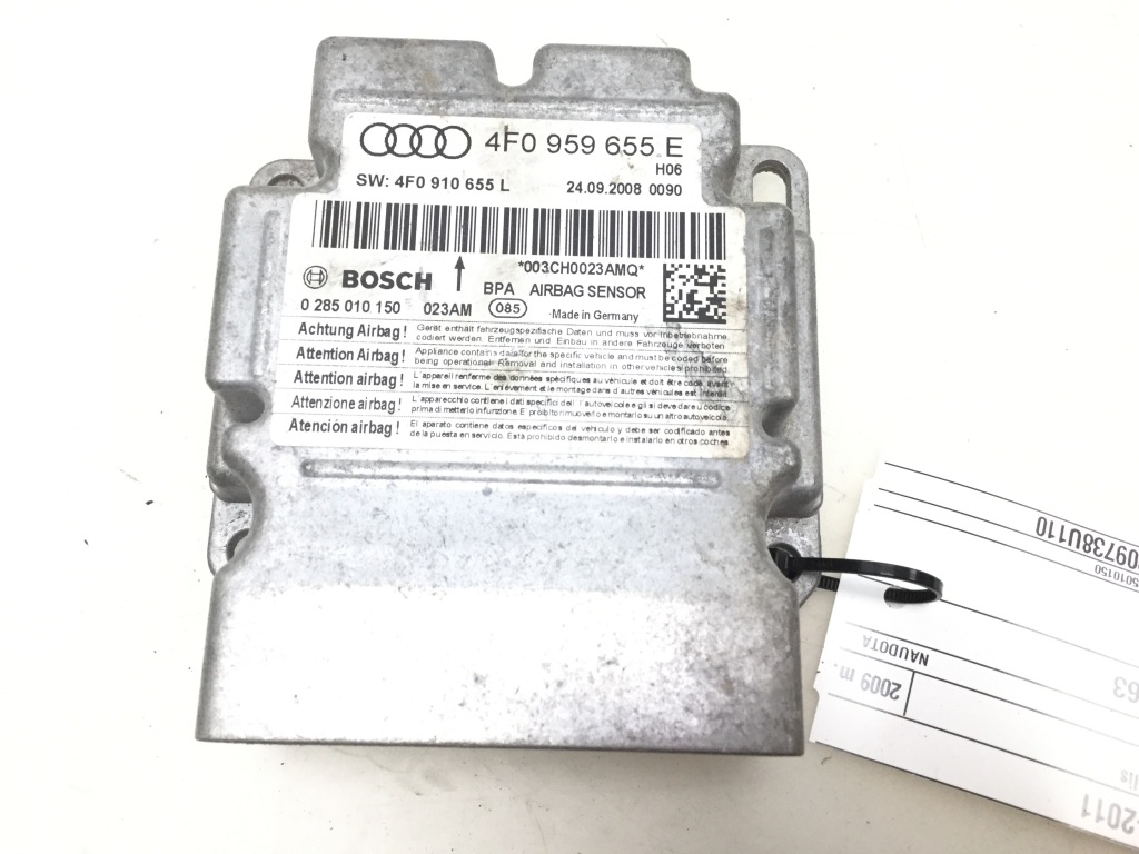 AUDI A6 C6/4F (2004-2011) SRS Control Unit 4F0959655E 25111846