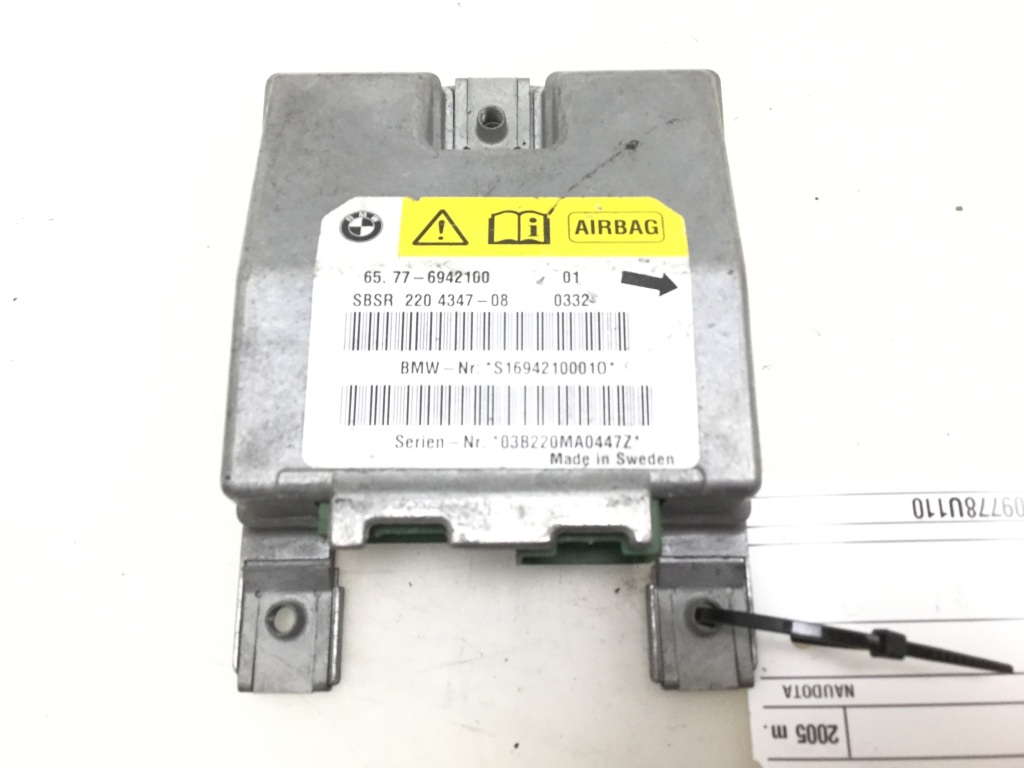 BMW 5 Series E60/E61 (2003-2010) SRS Control Unit 6942100 25111821