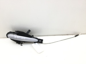 Rear side door exterior handle and its parts