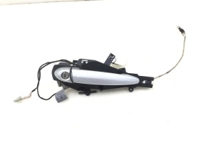 Front door external opening handle and its details