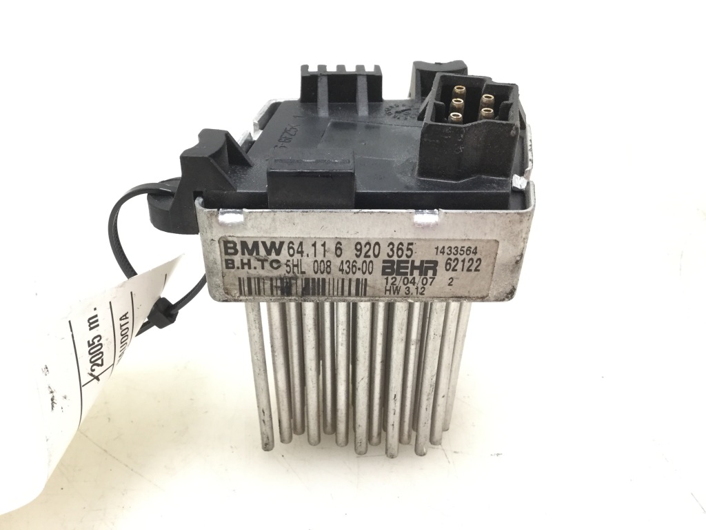 BMW X3 E83 (2003-2010) Interior Heater Resistor 6920365 25113119