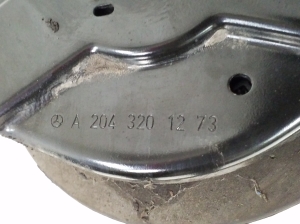 Mercedes Benz E-Class W207 (2009–2017) Front shock absorber and its components - 2