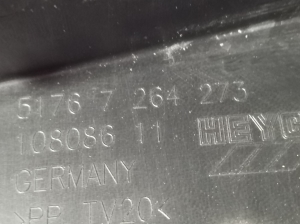 BMW 3 SERIES F31 (2011–2026) Sonstiges Teil des vorderen Kotflügels 7264273 - 3