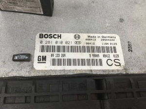 Opel Zafira A (1999–2005) Fahrzeugstartsystem - 4