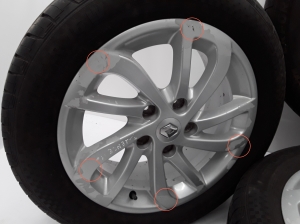 RENAULT Fluence (2009–2017) Rim set - 8