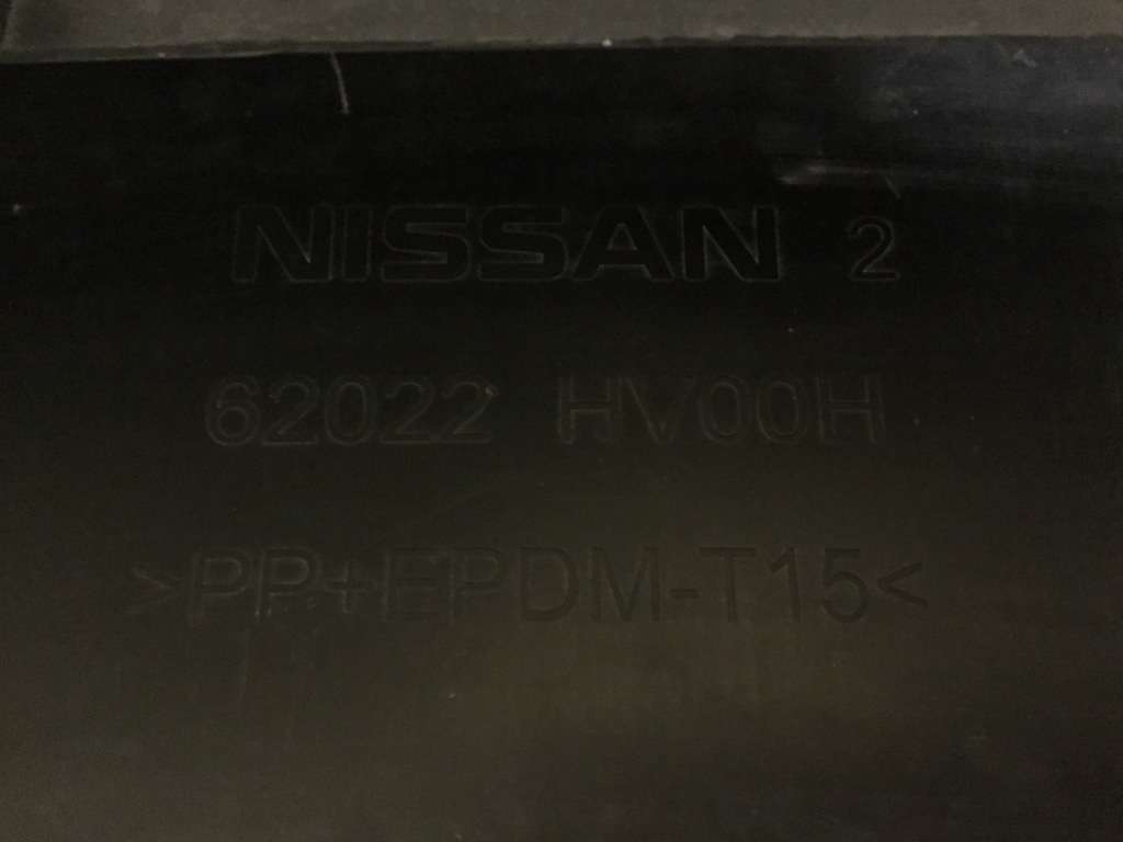 NISSAN Qashqai 2 generation (2013-2023) Front Bumper 62022HV00H 25112222