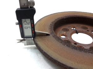 TOYOTA Prius W50 (2015–2020) Rear brake disc 4243112310 - 2