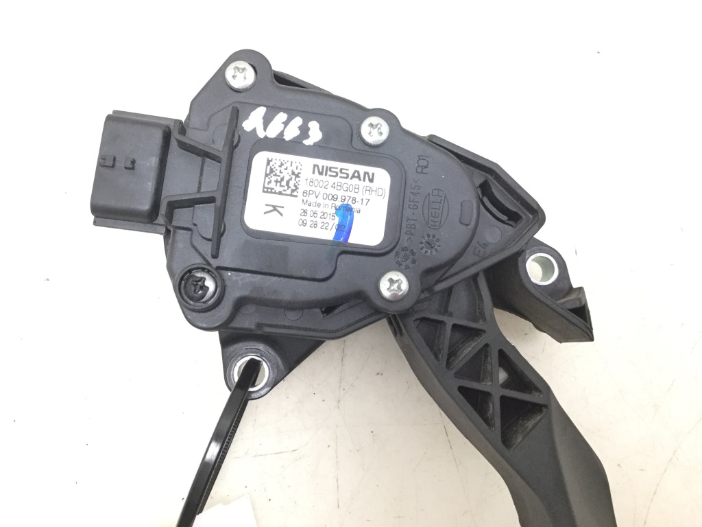 NISSAN Qashqai 2 generation (2013-2023) Gaspedal 180024BG0B 25113532