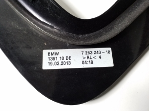 BMW 3 SERIES F31 (2011–2026) Rear quarter window outer molding 7263240 - 2