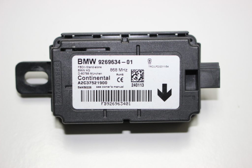 BMW 3 Series F30/F31 (2011-2020) Other Control Units 9269634 21898428