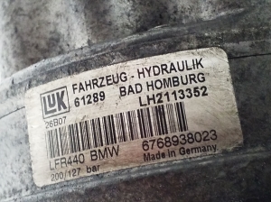 BMW 7 SERIJA E68 (2001–2008) Servopumpe 6768938 - 2