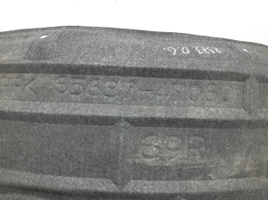 TOYOTA Prius W50 (2015–2020) Rear wheel arch liner 6563747060 - 3