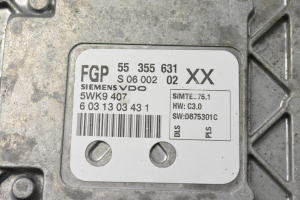 Opel Astra H (2004–2010) Engine control unit 55355631 - 3