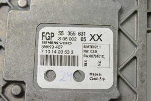 Opel Astra H (2004–2010) Engine control unit 55355631 - 2