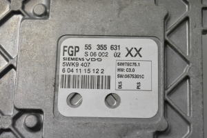 Opel Vectra C (2002–2008) Engine control unit 55355631 - 2