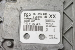 Opel Astra H (2004–2010) Engine control unit 55355631 - 2
