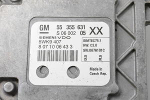 Opel Astra H (2004–2010) Engine control unit 55355631 - 2