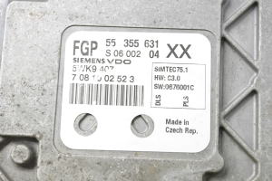 Opel Astra H (2004–2010) Engine control unit 55355631 - 2